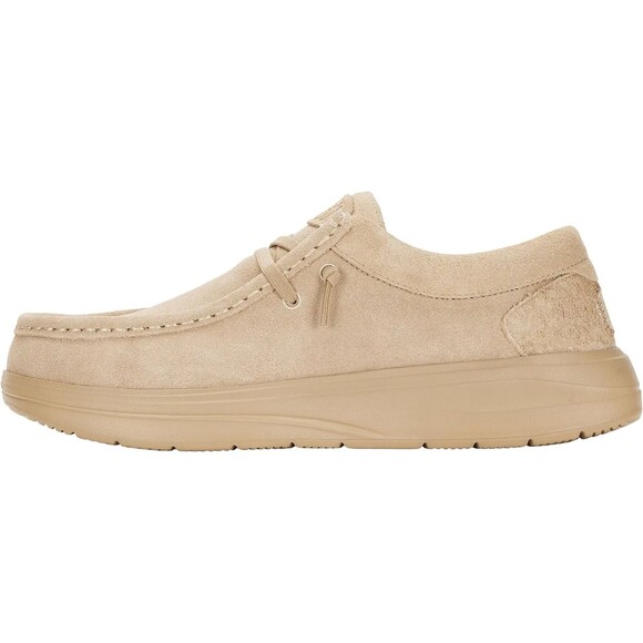 Hey Dude Wally Comf Suede Slip-On Loafer Shoes Tan Men\'s Size 13 - (41975-265) main image 6